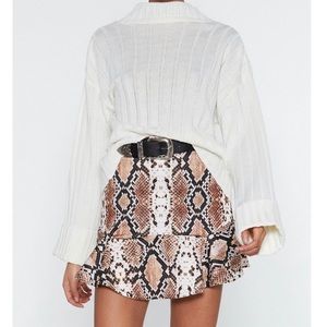 Snakeskin Skirt